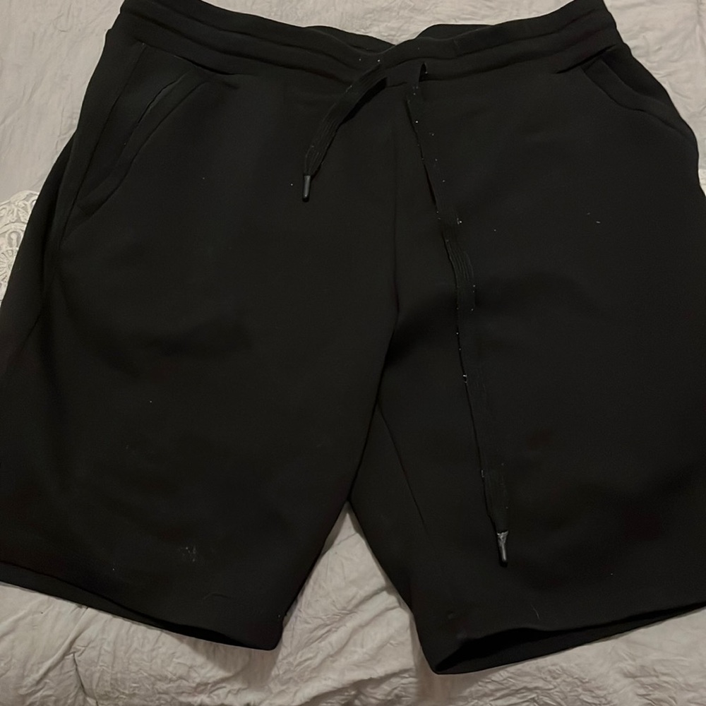 Cotton black shorts